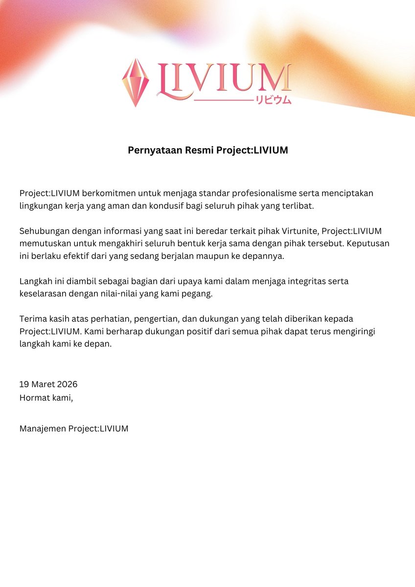 Project:LIVIUM tweet media