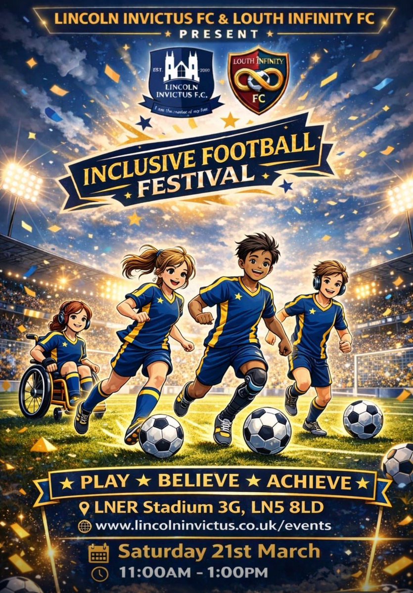 Lincoln Invictus Inclusive FC tweet media