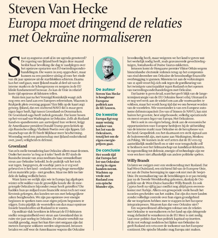 Steven Van Hecke tweet media