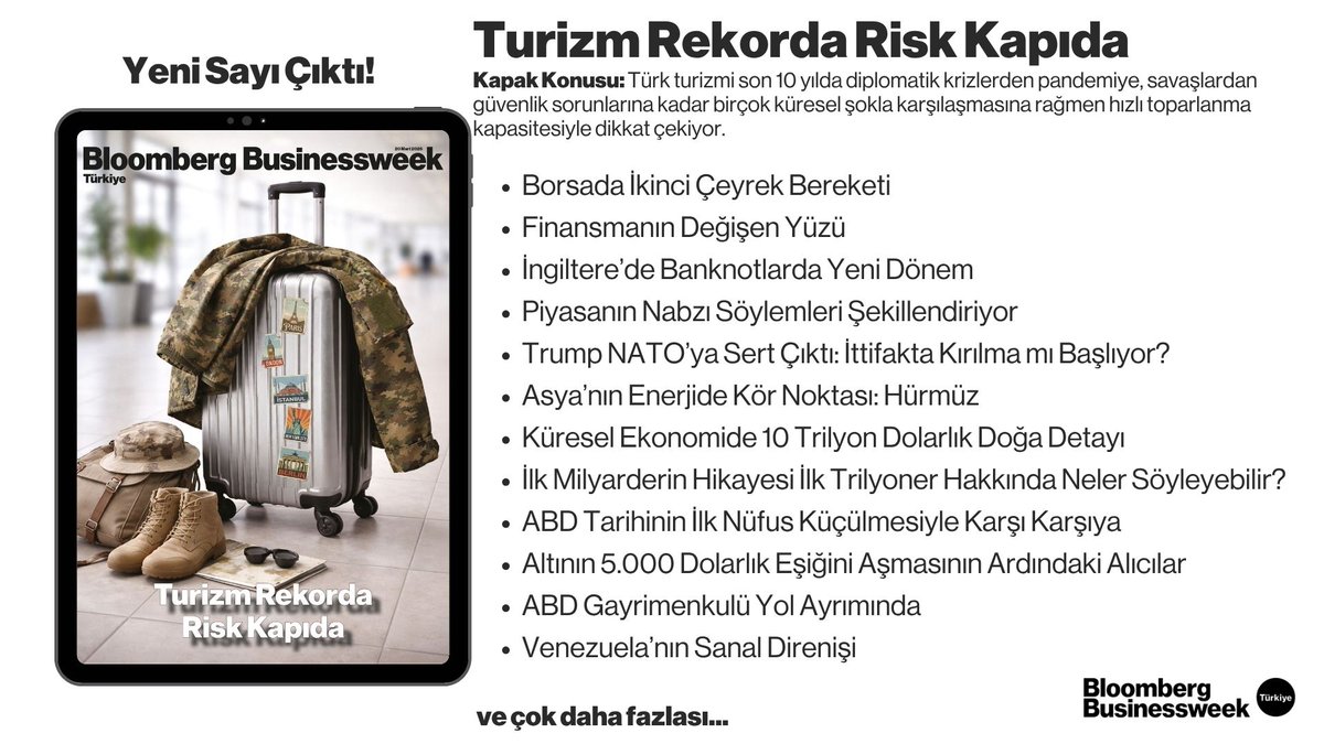 Bloomberg Businessweek Türkiye tweet media