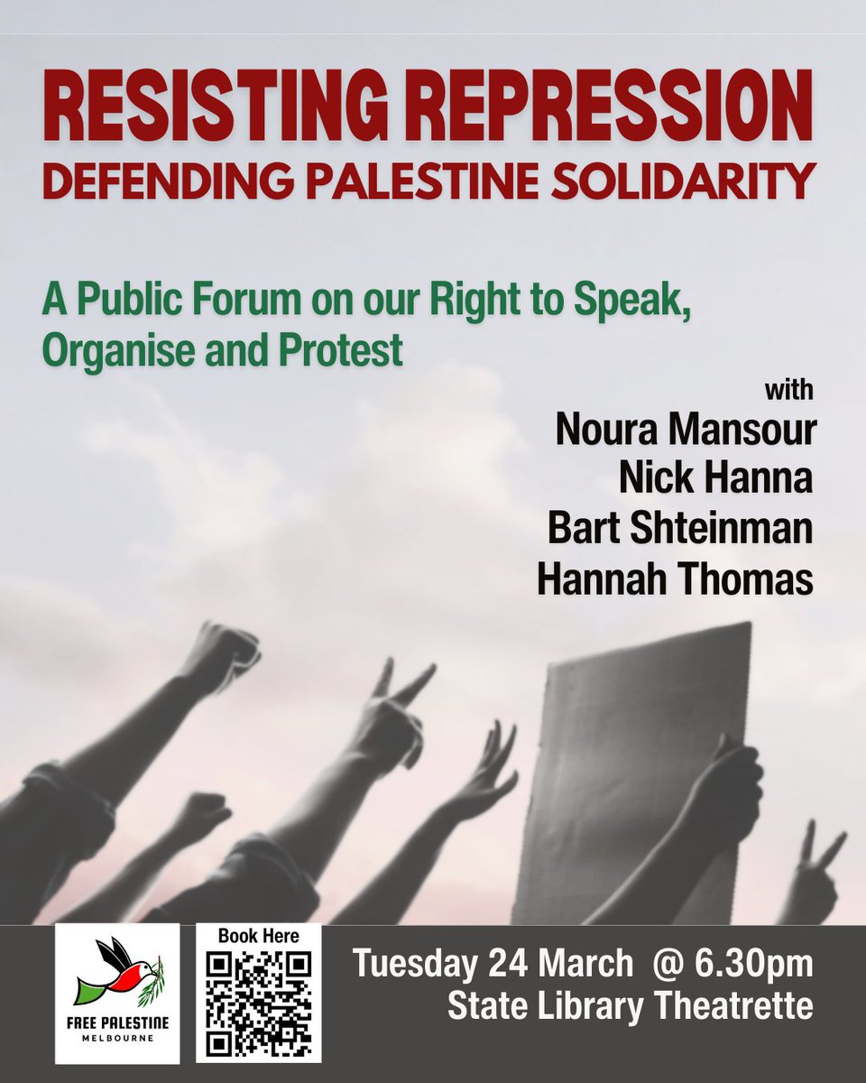 Free Palestine Melbourne tweet media