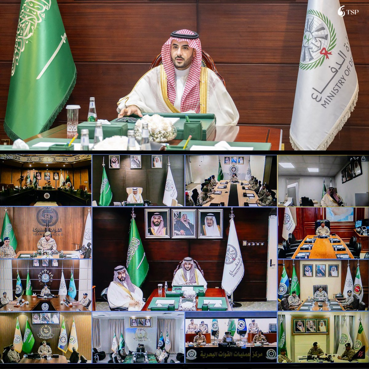 تهنئة وزير الدفاع الأمير خالد بن سلمان بعيد الفطر ودور القوات المسلحة