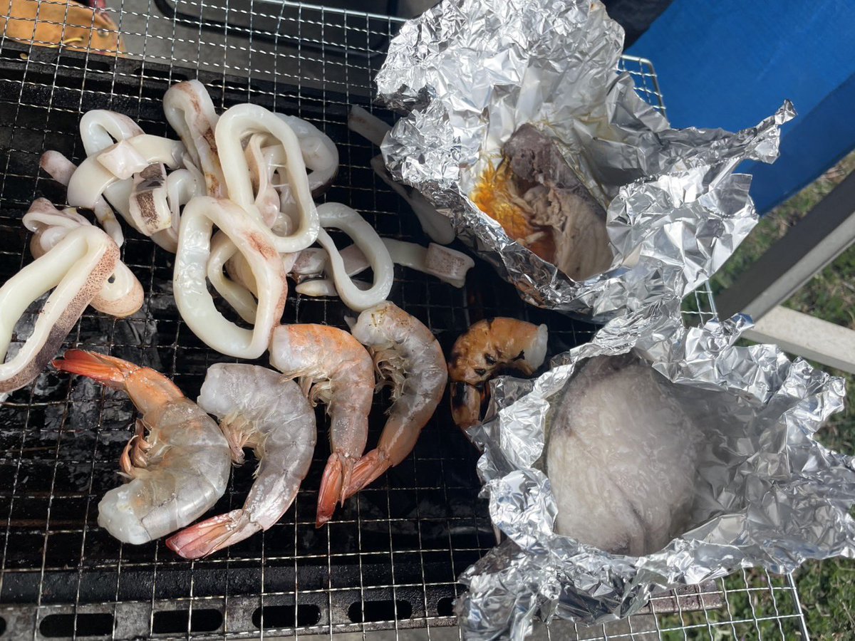魚介たちももちろんある