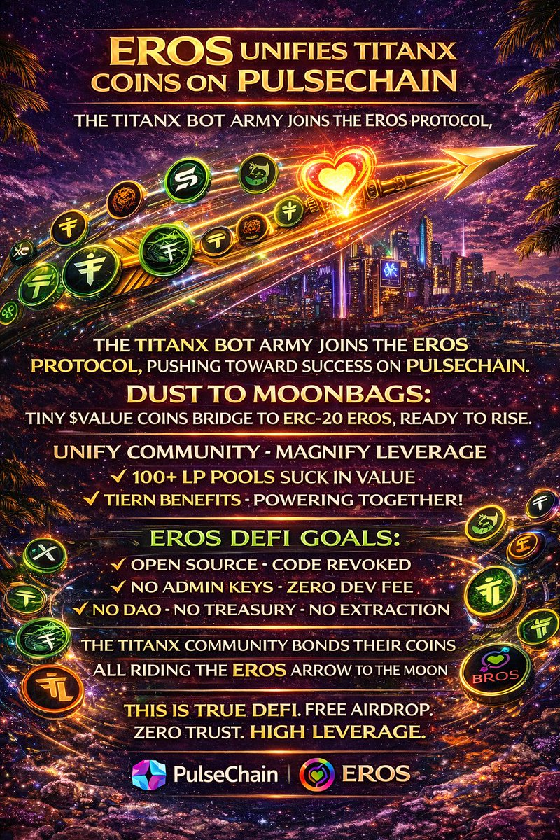 Eros God of PulseChain tweet media