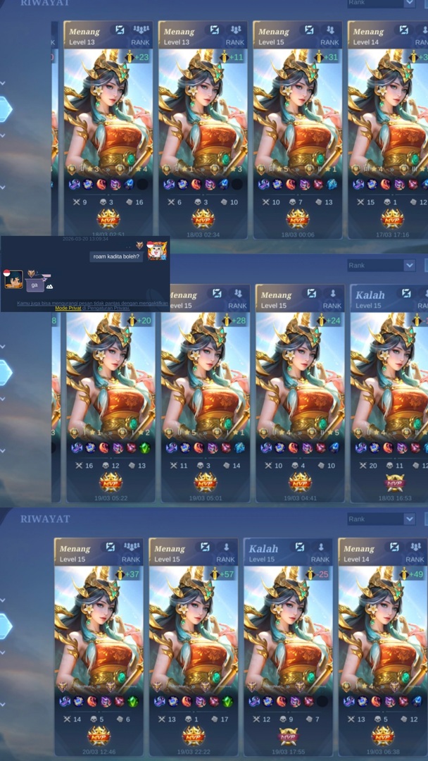 Mobile Legends Menfess tweet media