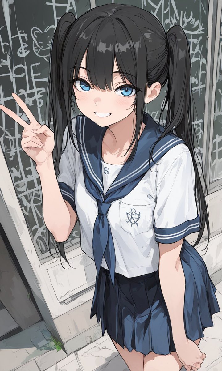 kawaiiaiflower's tweet photo. 黒髪ついんてぶい✌️ https://t.co/i0Md78DqKL