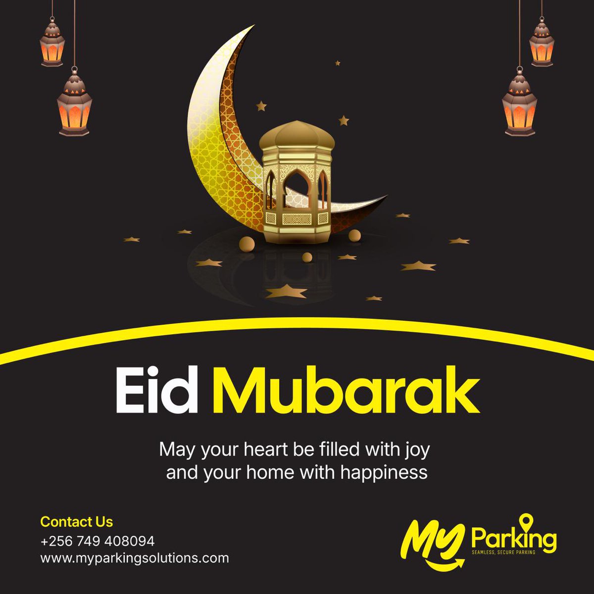Eid Mubarak 🌙

Wishing everyone celebrating  peace, joy, and safe travels.

#MyParkingUG #EidMubarak
