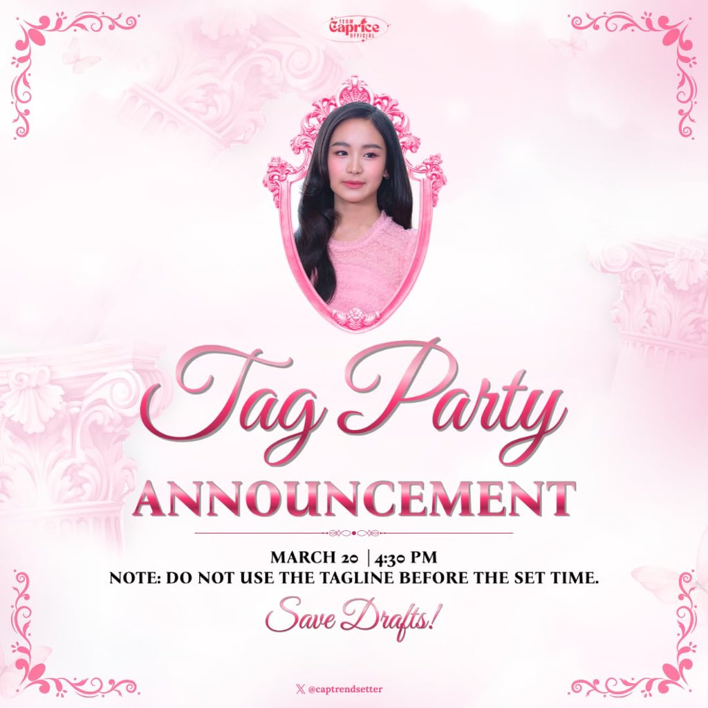 TEAM CAPRICE TRENDSETTER tweet media