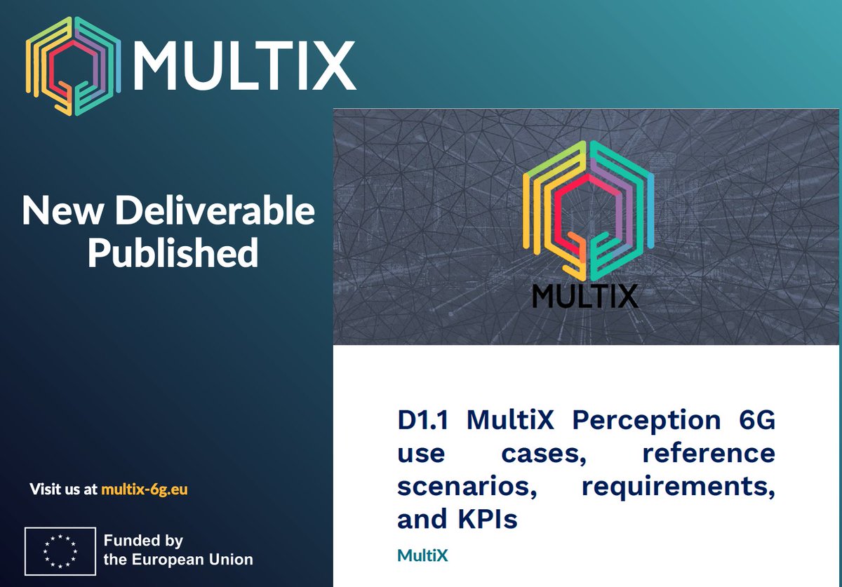 MultiX-6G Project tweet media