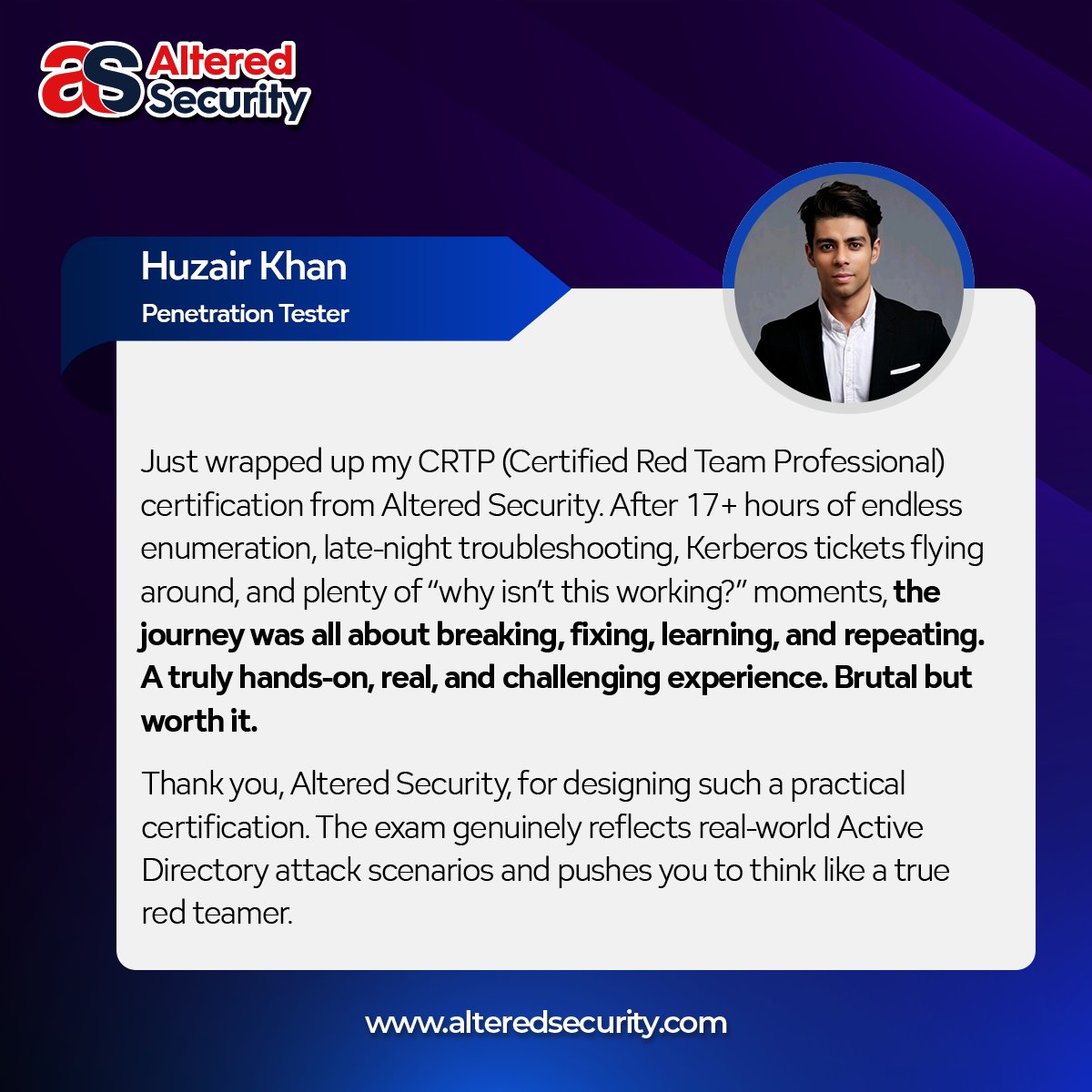 Altered Security tweet media