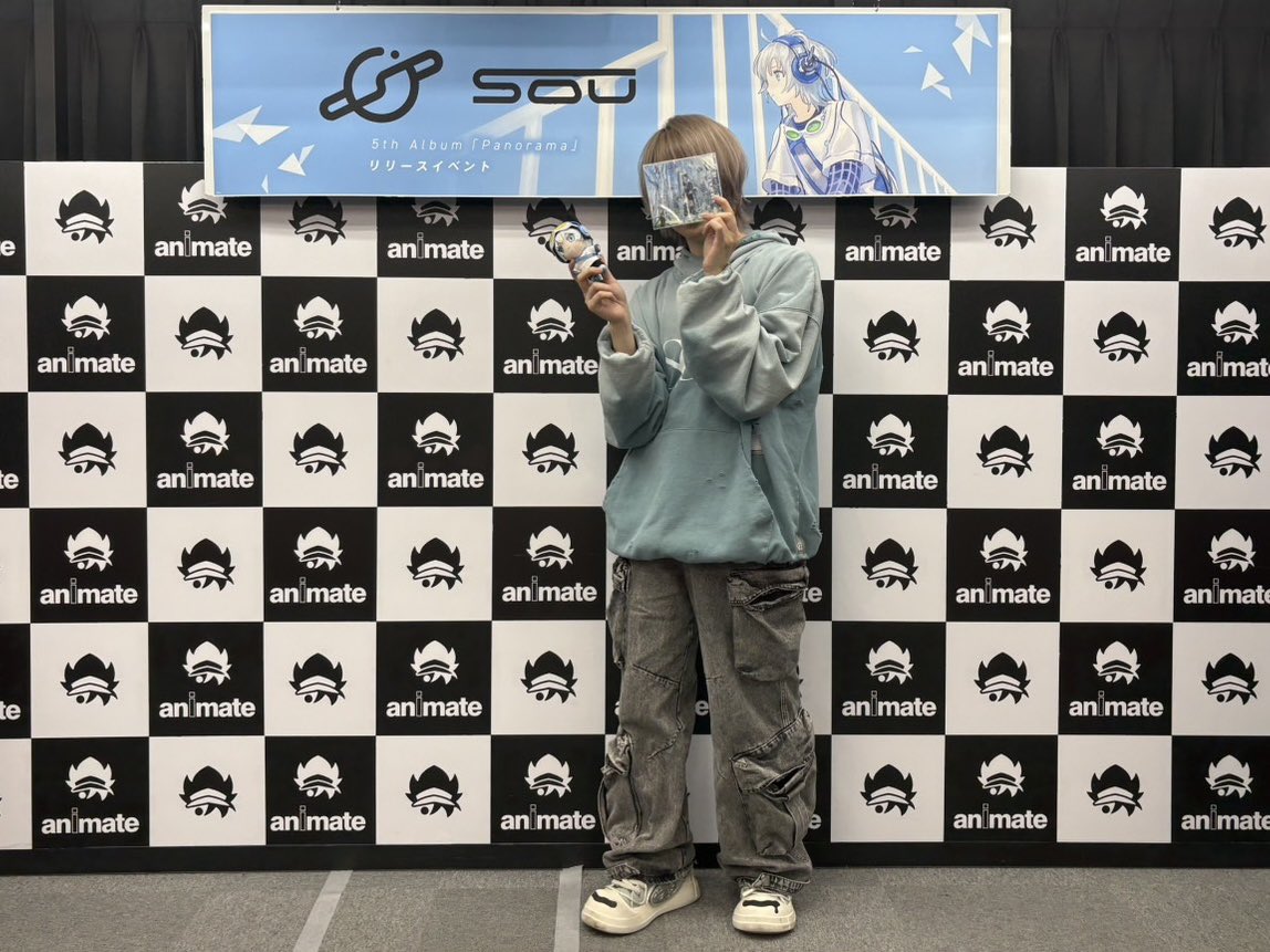 sou_staff_mg's tweet image. #Sou 5th Album「Panorama」
リリースイベント📸
━━━━━━━━━━━

本日は、大阪・名古屋で開催いたしました✨
ご参加いただいた皆様ありがとうございました！

次はライブ会場でお会いしましょう🎤
▶Sou LIVE Tour 2026「 Finder」
🗓ツアースケジュール
6月11日(木) OSAKA BIG CAT　OPEN