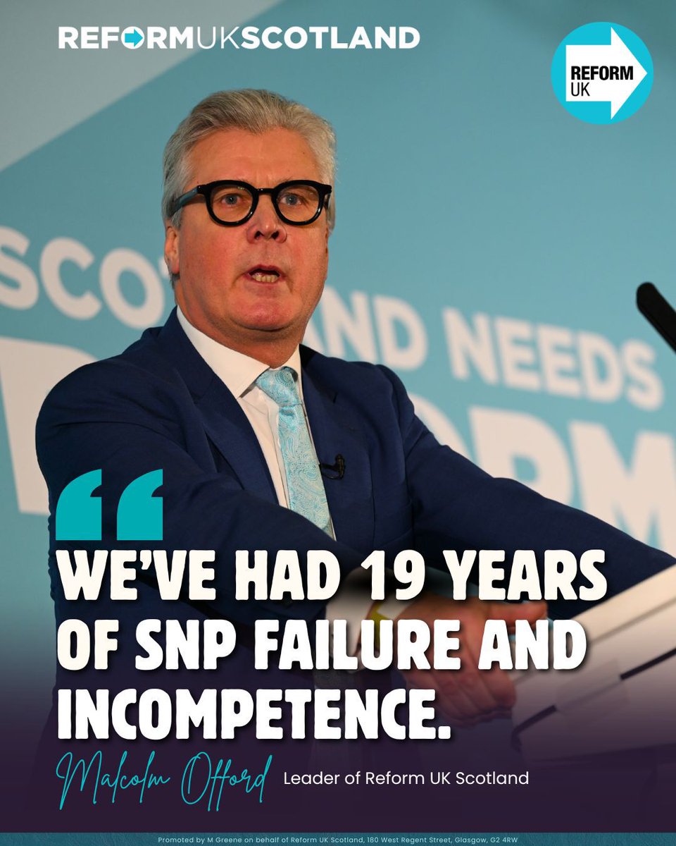 Reform UK Scotland tweet media