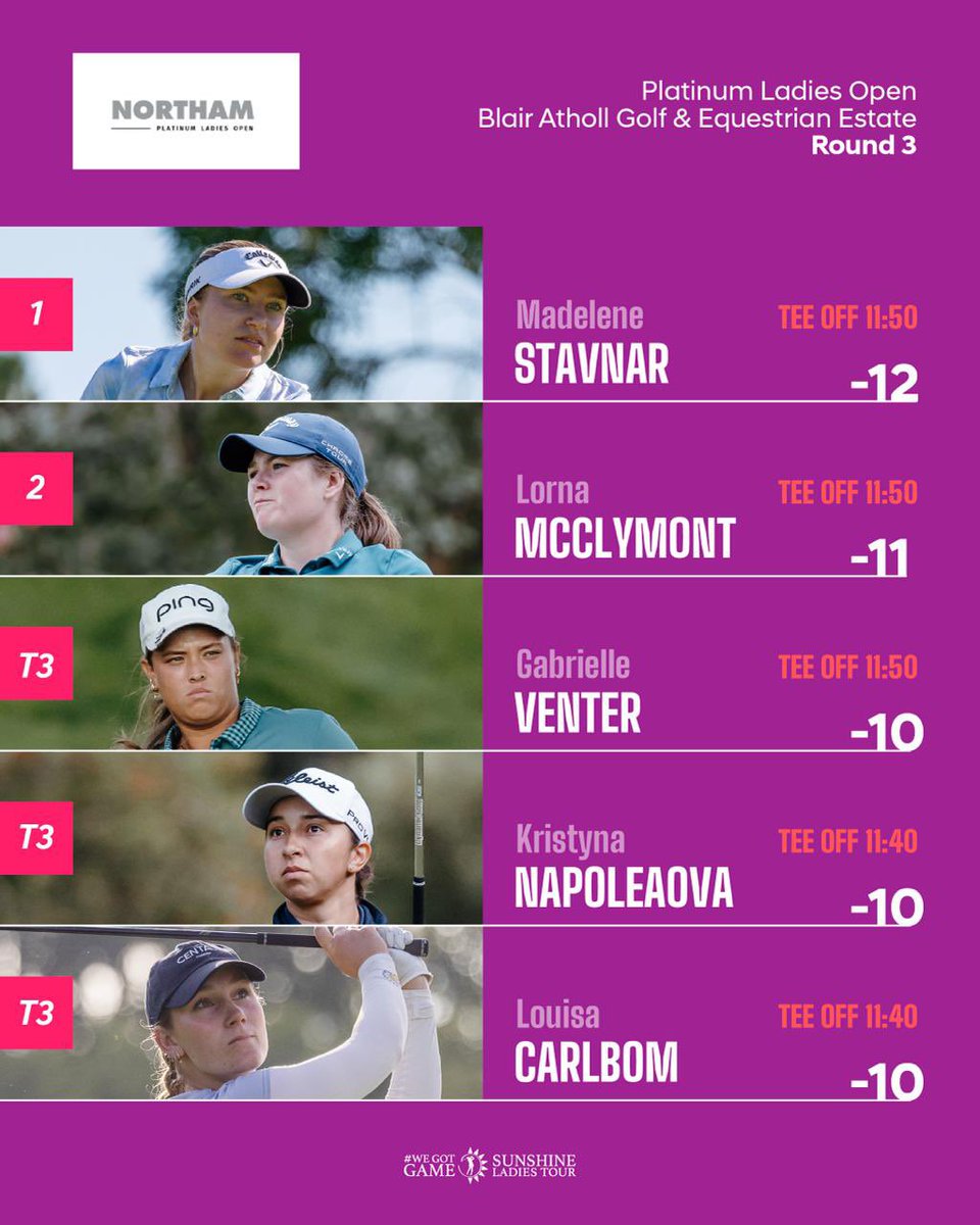 Sunshine Ladies Tour tweet media