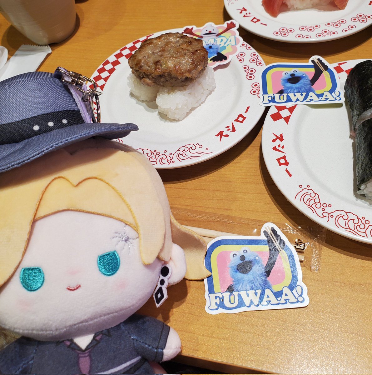 ポプショだよ長官。お寿司だよ長官。