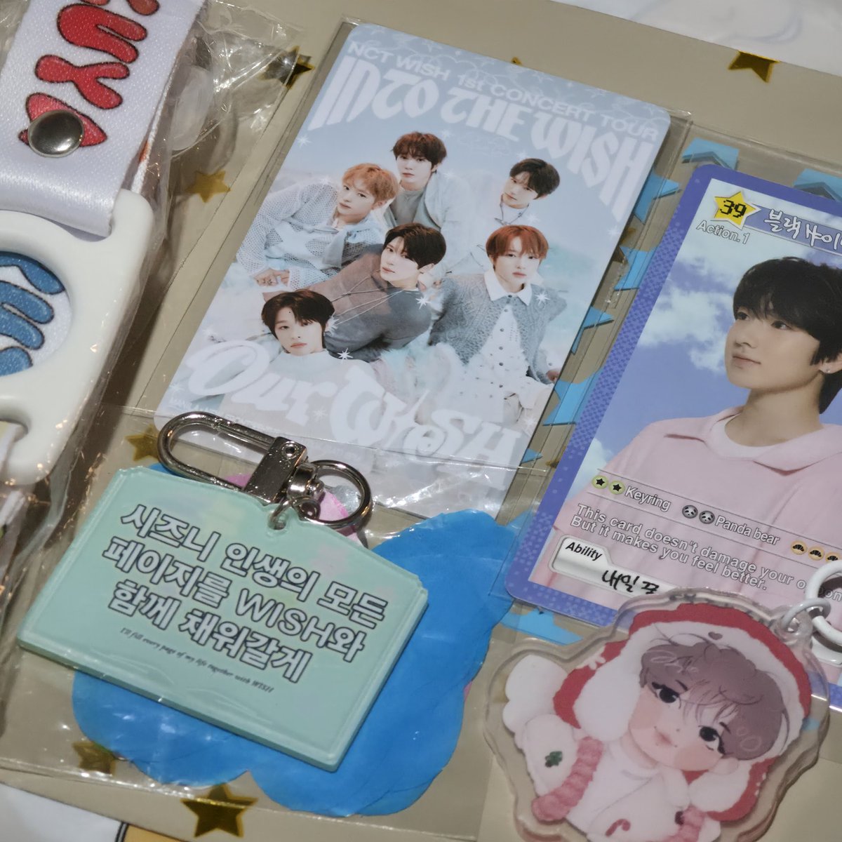 rielle saw txt & wish 🥹 tweet media