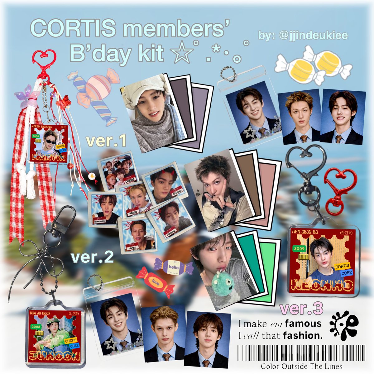 ᝰ. eom 📌 CORTIS bday kit freebies tweet media