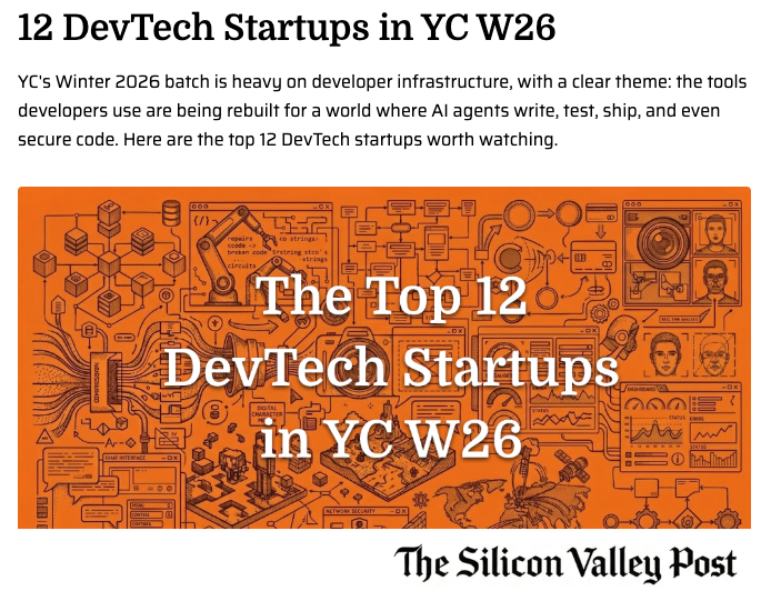 Jinba (YC W26) tweet media