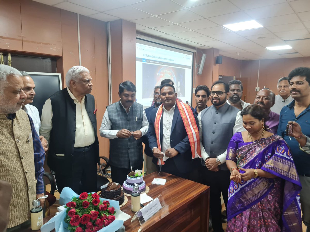 Dr Bonadada Raghavendra Rao tweet media