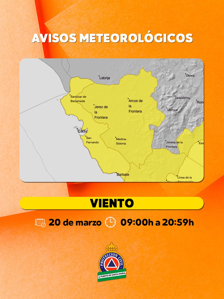 Protección Civil · El Puerto de Santa María tweet media