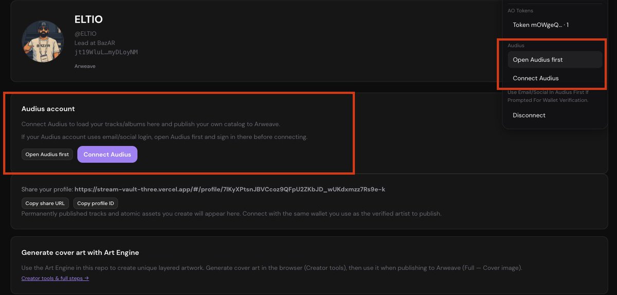 StreamVault tweet media