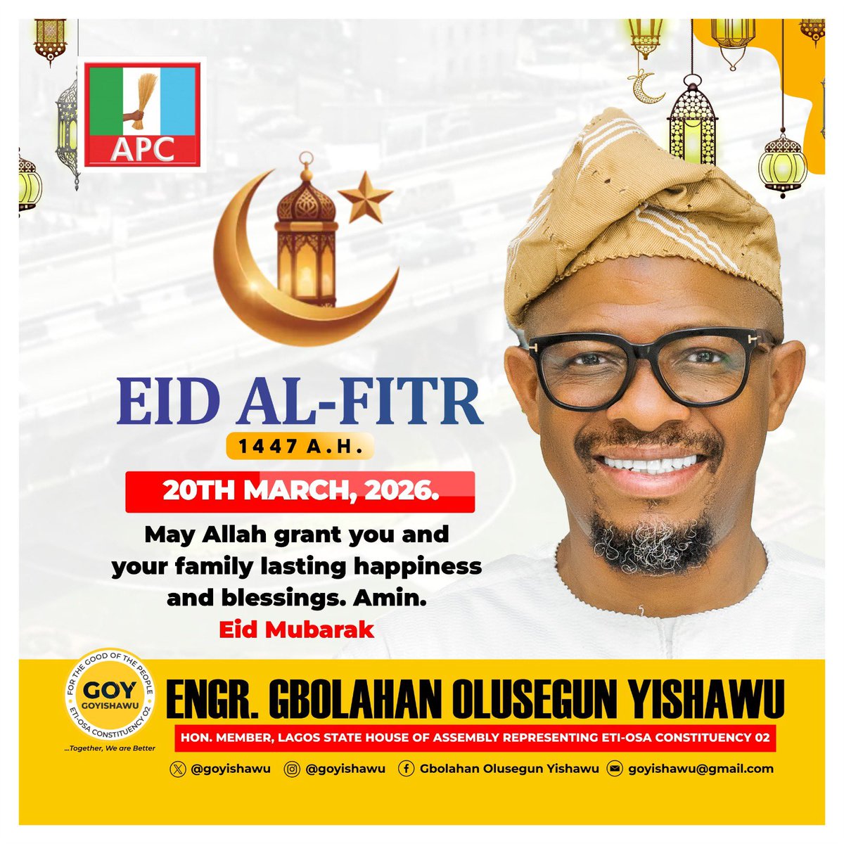 May our prayers be accepted and prosperity be ours. Amin. 

Eid Mubarak! 

#EidMubarak
#EidAlFitr
#EidCelebration
#EidBlessings
