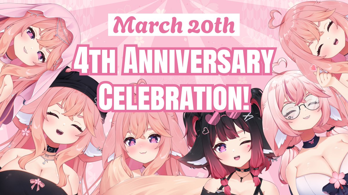 LilSunniiVT's tweet photo. TODAY!!

1 week celebrating my 4 years of being a twitch streamer!

Join me and walk down memory lane with me!

https://t.co/PtHVpkPE9L https://t.co/xyDP02aACf