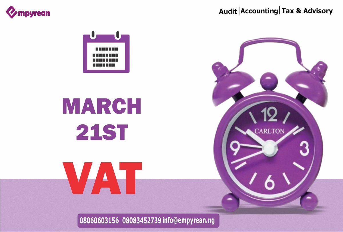 Monthly VAT Filing: More Than Just Compliance! 🗓️

Thinking about switching to monthly VAT filing? It’s a smart move with some great benefits for your business:

Better Cash Flow Management: Avoid big, unexpected bills by paying smaller amounts more often.

#audit #empyrean #tax