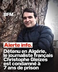 Christophe Gleizes est le symbole d’une injustice insupportable. Maintenu en détention par un régime totalitaire et corrompu, privé de ses droits les plus fondamentaux. Combien de temps allons-nous détourner le regard ? Le silence est une complicité. Exigeons sa libération.
