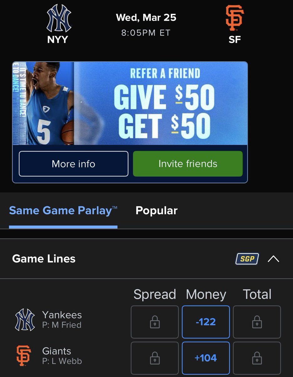 VonnG_'s tweet image. Basketball is so tainted now, I’m actually really excited about this. If imma get scammed with blowouts and tanking teams, I rather get sold on these high odd, good ole bombs ☺️☺️☺️☺️

#AlmostTime #MLB