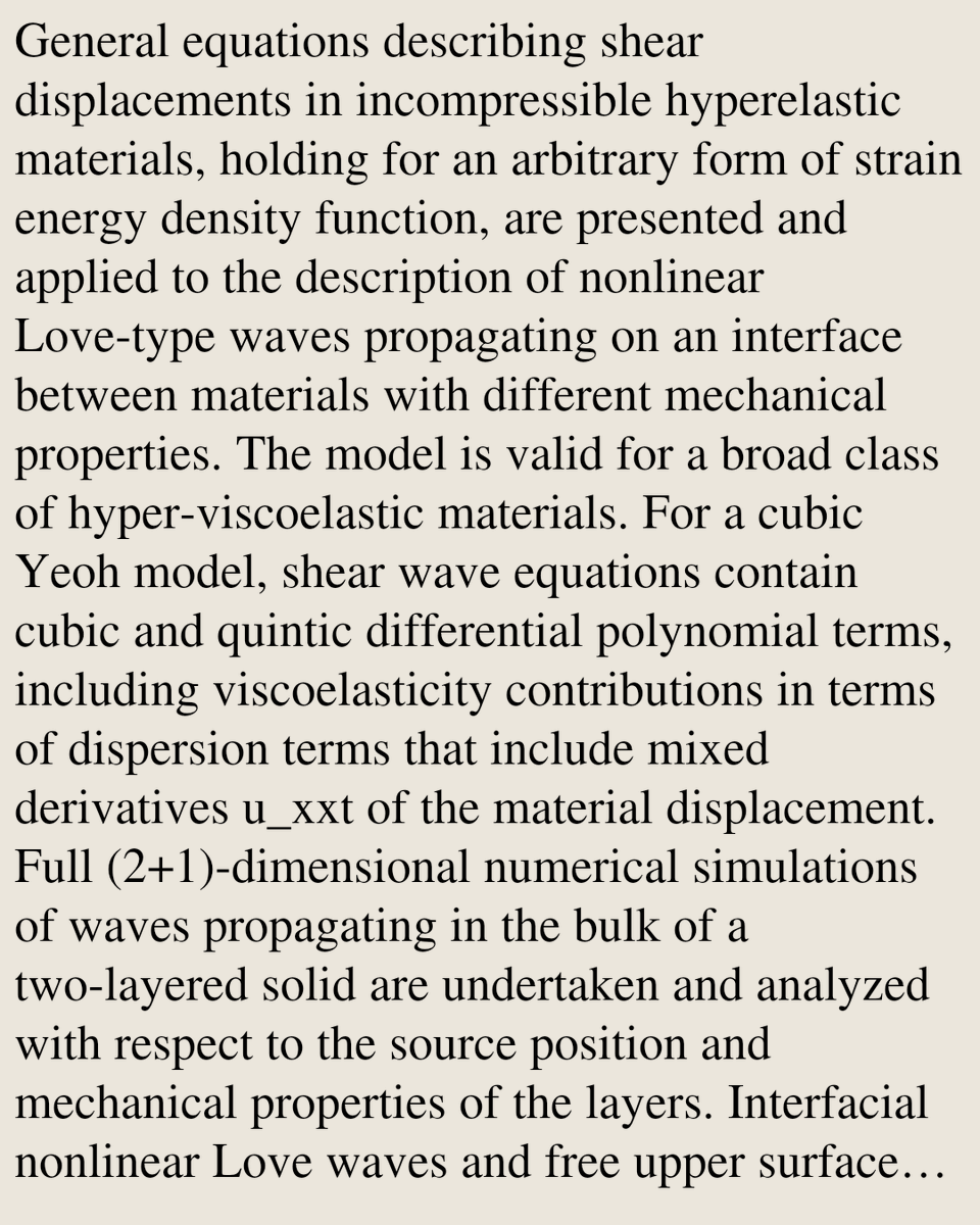 Nonlinear Sciences tweet media