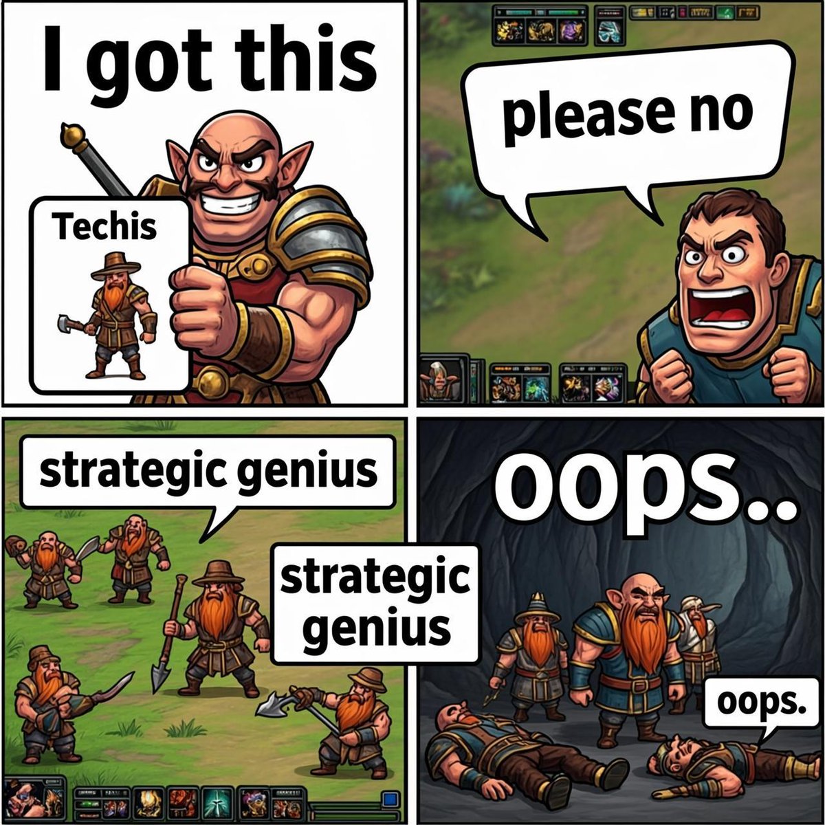 SpanglishGamer's tweet image. Every Techies player ever 🤣 #Dota2 #GamerMemes #Techies