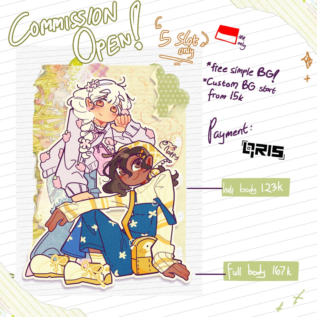 lodfy | comms open (4/5) 📌🍰 tweet media