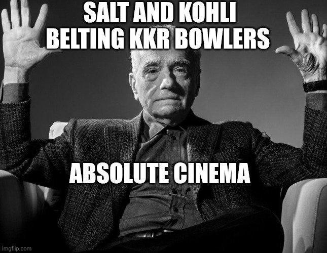 Lalsotyashivraj's tweet image. Phil Salt - King Kohli What a Pair 🔥

 #KKRvsRCB