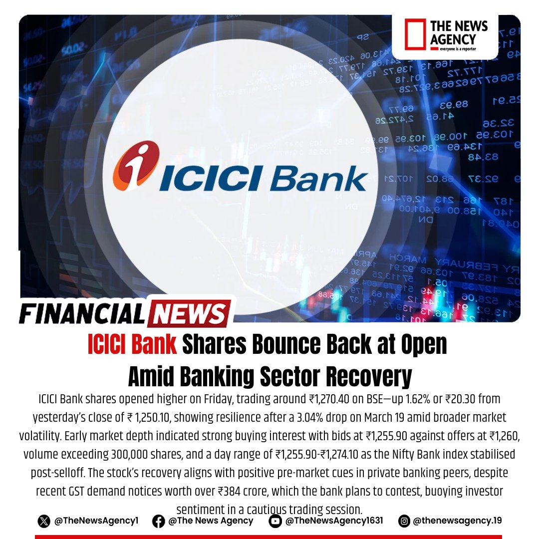 TheNewsAgency1's tweet photo. ICICI Bank #ICICI #FinancialStatements @ICICIBank @ICICIPruMF @BSEIndia @NSEIndia https://t.co/sdGtDfcPbT