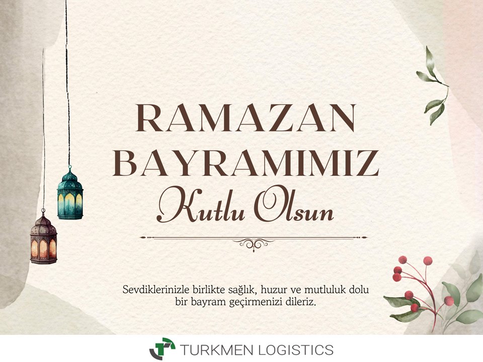 Ramazan Bayramımız Kutlu Olsun.

Sevdiklerinizle birlikte sağlık, huzur ve mutluluk dolu bir bayram geçirmenizi dileriz.