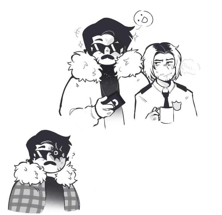 More art sketches cuz that's all I did
.
#mandelacatalogueAu #SpaceDelaAu #Davelee #Sarahheathcliff