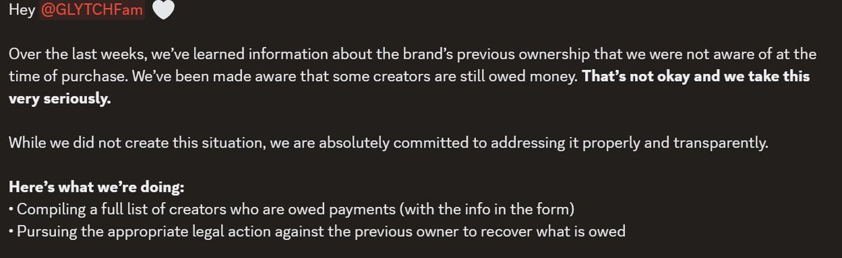 GLYTCH Energy tweet media