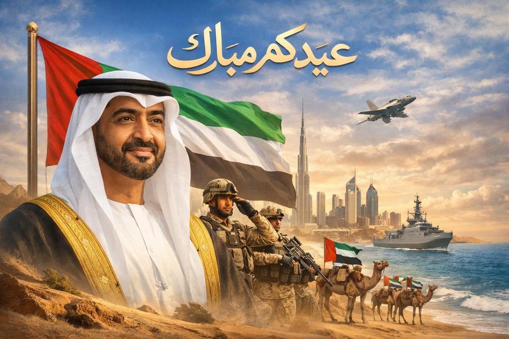 FatimaNS77's tweet photo. عيدكم مبارك، وكل عام وأنتم بخير 🤍
نسأل الله تعالى أن يعيده عليكم بموفور الصحة والعافية، وأن يجعل أيامكم عامرة بالخير والطمأنينة.
اللهم احفظ دولة الإمارات العربية المتحدة، وأدم عليها نعمة الأمن والأمان، واحفظ رئيس الدولة وقيادتها الرشيدة، وبارك في شعبها، وأرضها، وجوّها، وبحرها 🇦🇪 https://t.co/xTGOPnkiPw