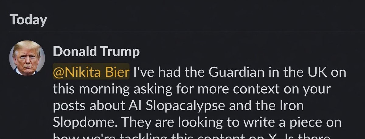 ⚠️ PARODY General ® ™ tweet media