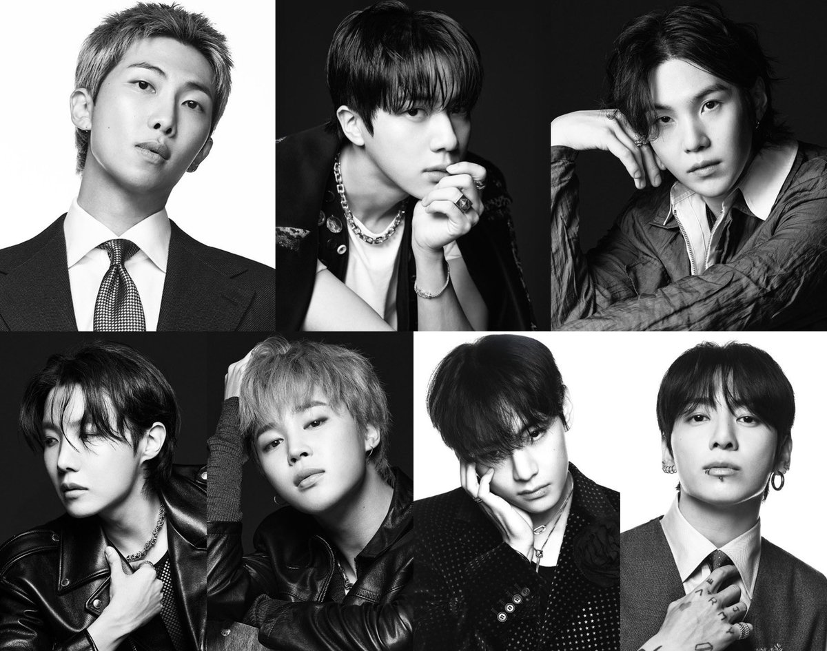 #BTS new MelOn profile photos 🥵😭