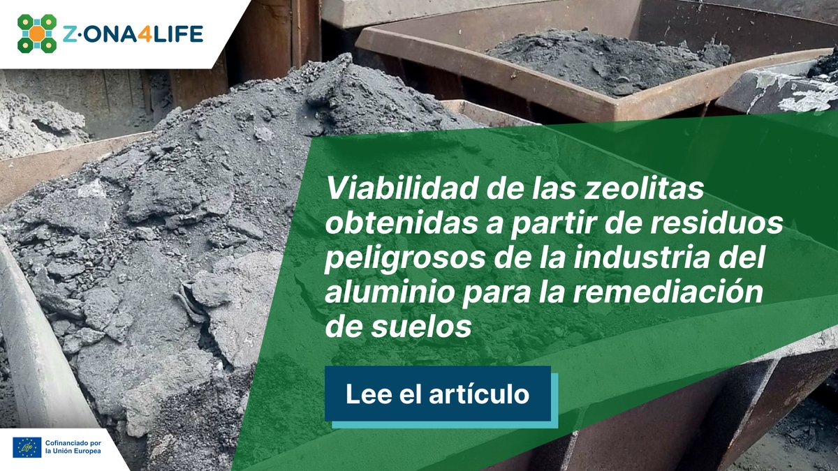 z_ona4life's tweet photo. ¡De residuo a protector del suelo!🌱

 Mostramos que las #zeolitas de residuos de #aluminio recuperan suelos contaminados:
🔒Inmoviliza #plomo, #arsénico y #níquel 
 ⚖️ Reduce la #acidez del suelo
 ♻️Transforma residuos en productos de valor

🔗 https://t.co/gFVfcknE1o https://t.co/9BQDNGvW4c