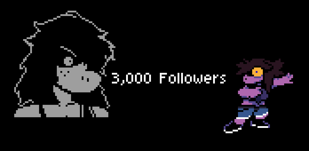 BardBladed's tweet photo. Woah, 3,000 followers... pretty crazy. I know most of ya'll are probably bots, but it's cool. Now I just gotta figure what I'm gonna do to celebrate. https://t.co/WYv5BAYoRN
