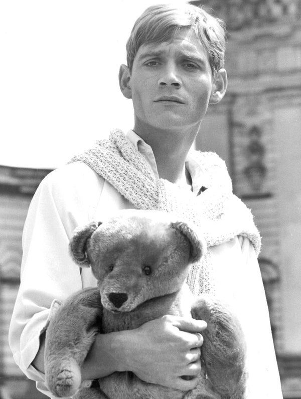 Brideshead Revisited 1981. 
Lord Sebastian Flyte's bear 'Aloysius'