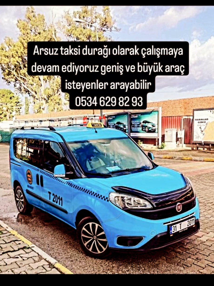 arsuz724taksiduragi.com.tr
     ARSUZ TAKSİ OLARAK HER LOKASYONA HİZMET VERİYORUZ. BİZLERE 7/24 ULAŞABİLİRSİNİZ. SİZLERE EN İYİ BİR ŞEKİLDE TAKSİ HİZMETİ VERMEK İÇİN BURADAYIZ.     #Arsuztaksi
#7/24Hizmet
#Arsuznöbetçitaksi
#Güvenilirulaşım
#Hatayarsuztaksidurakları
#Arsuztaksi