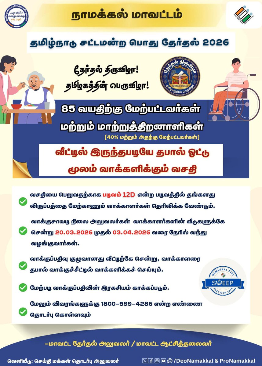 DEO NAMAKKAL tweet media