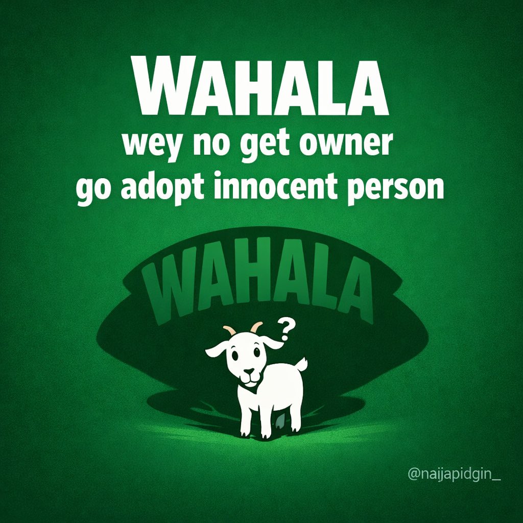 NaijaPidgin_'s tweet image. Na innocent person wahala dey find. #Naija