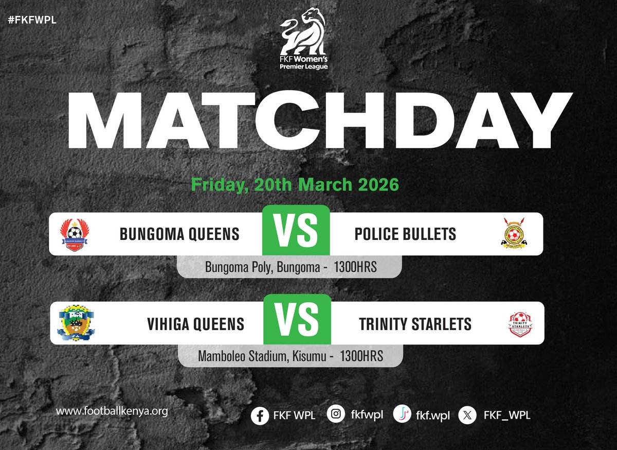 FKF Women's Premier League tweet media