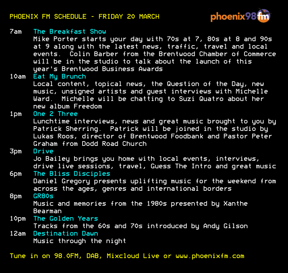 Phoenix FM (we're on 🦋) tweet media