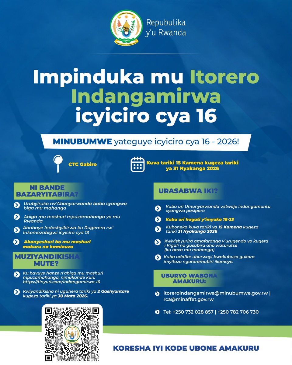 Ministry of National Unity and Civic Engagement tweet media