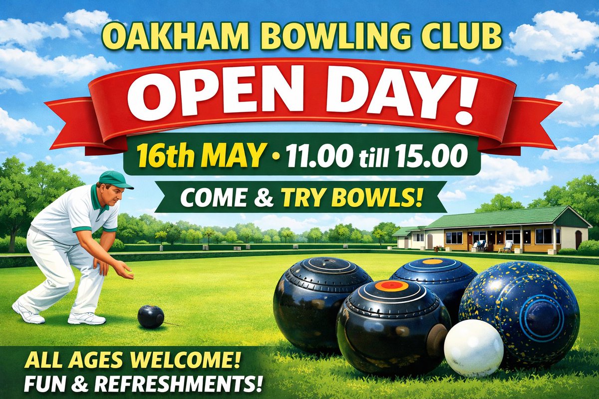 Oakham Bowling Club tweet media